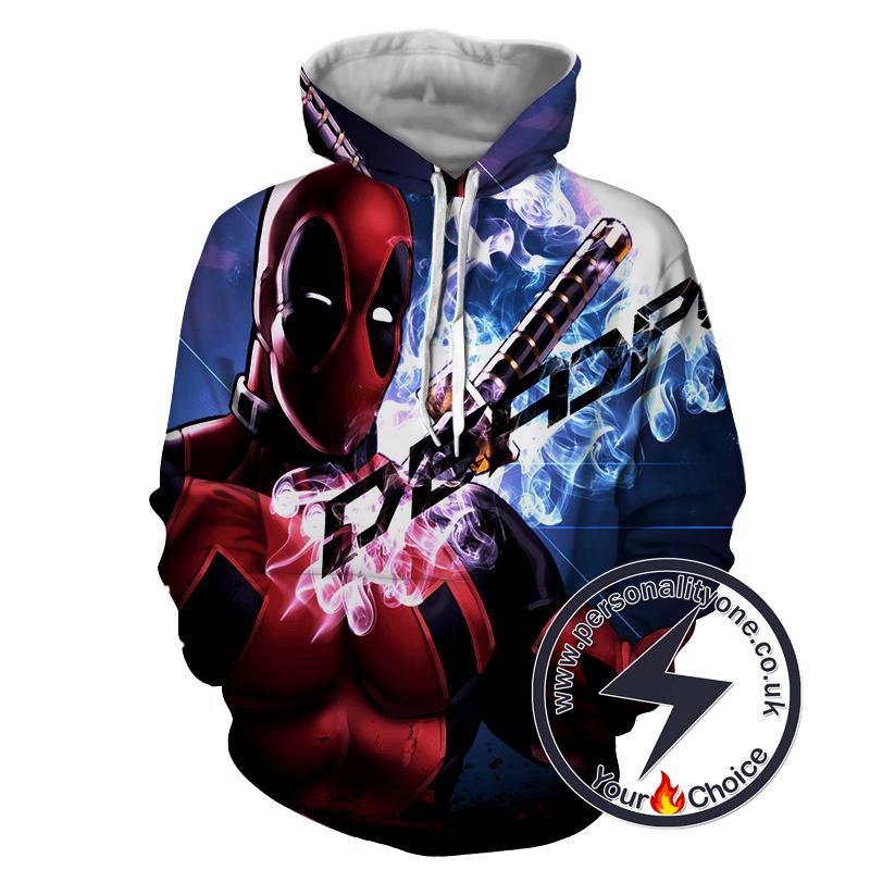 Deadpool - Deadpool 3D - Hoodies